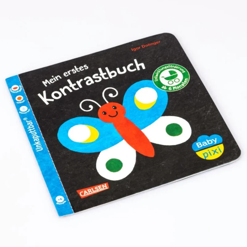 Carlsen Baby Pixi Unkaputtbar 157 - Mein erstes Kontrastbuch ab 6 Monaten