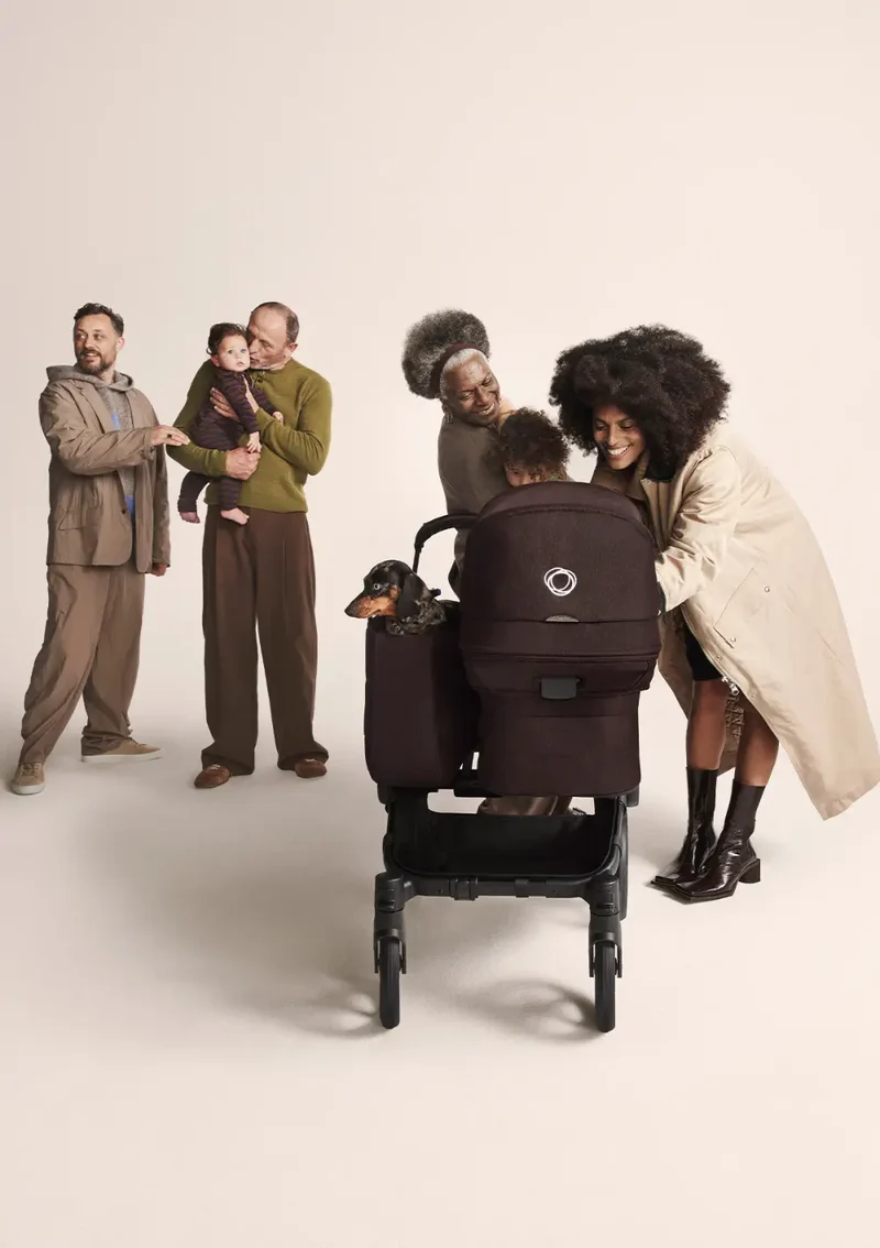 Kinderwagen-Set 'Donkey 6 Single' Cocoa Brown