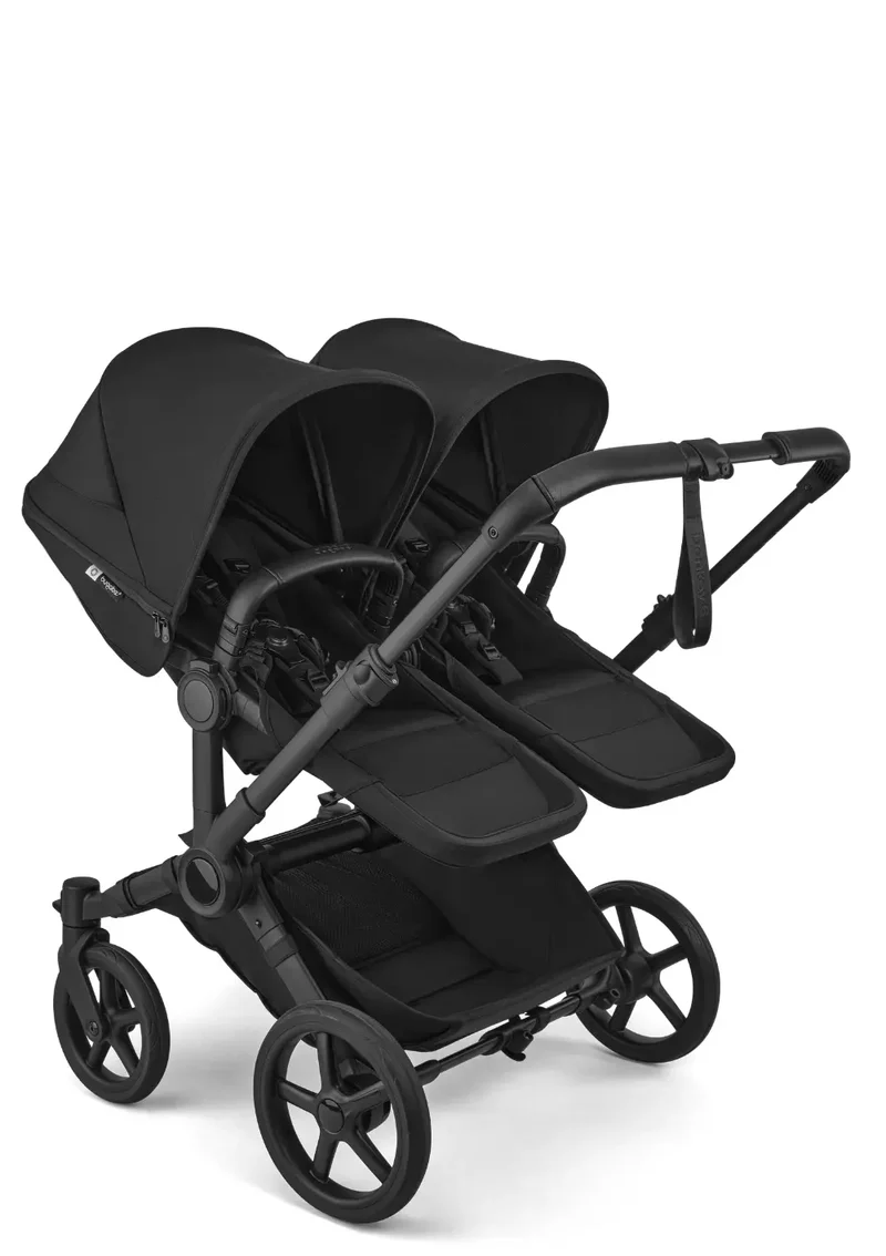 Zwillingswagen-Set 'Donkey 6 Twin' Heritage Black