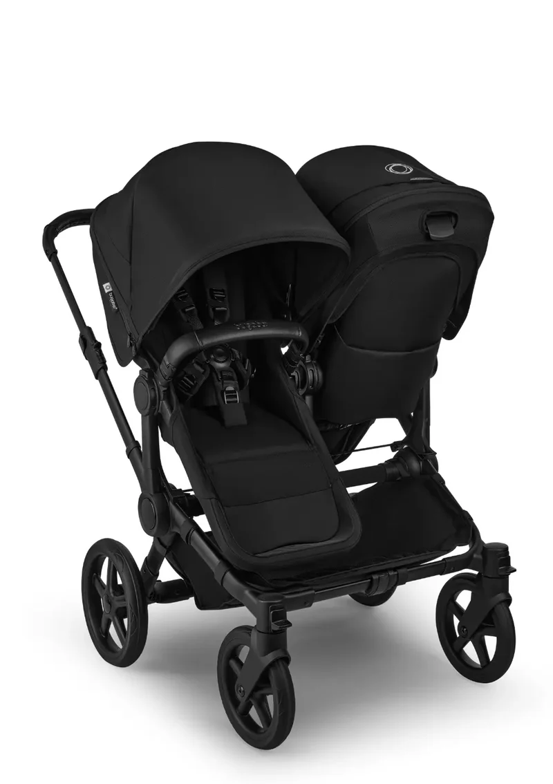 Zwillingswagen-Set 'Donkey 6 Twin' Heritage Black