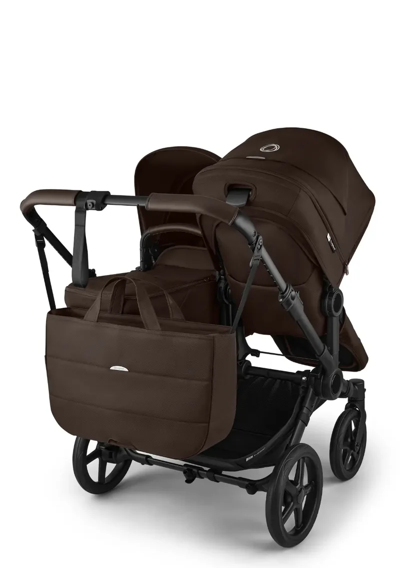 Geschwisterwagen-Set 'Donkey 6 Double' Cocoa Brown