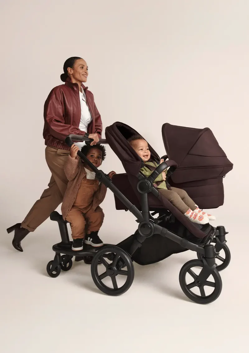 Geschwisterwagen-Set 'Donkey 6 Double' Deep Indigo