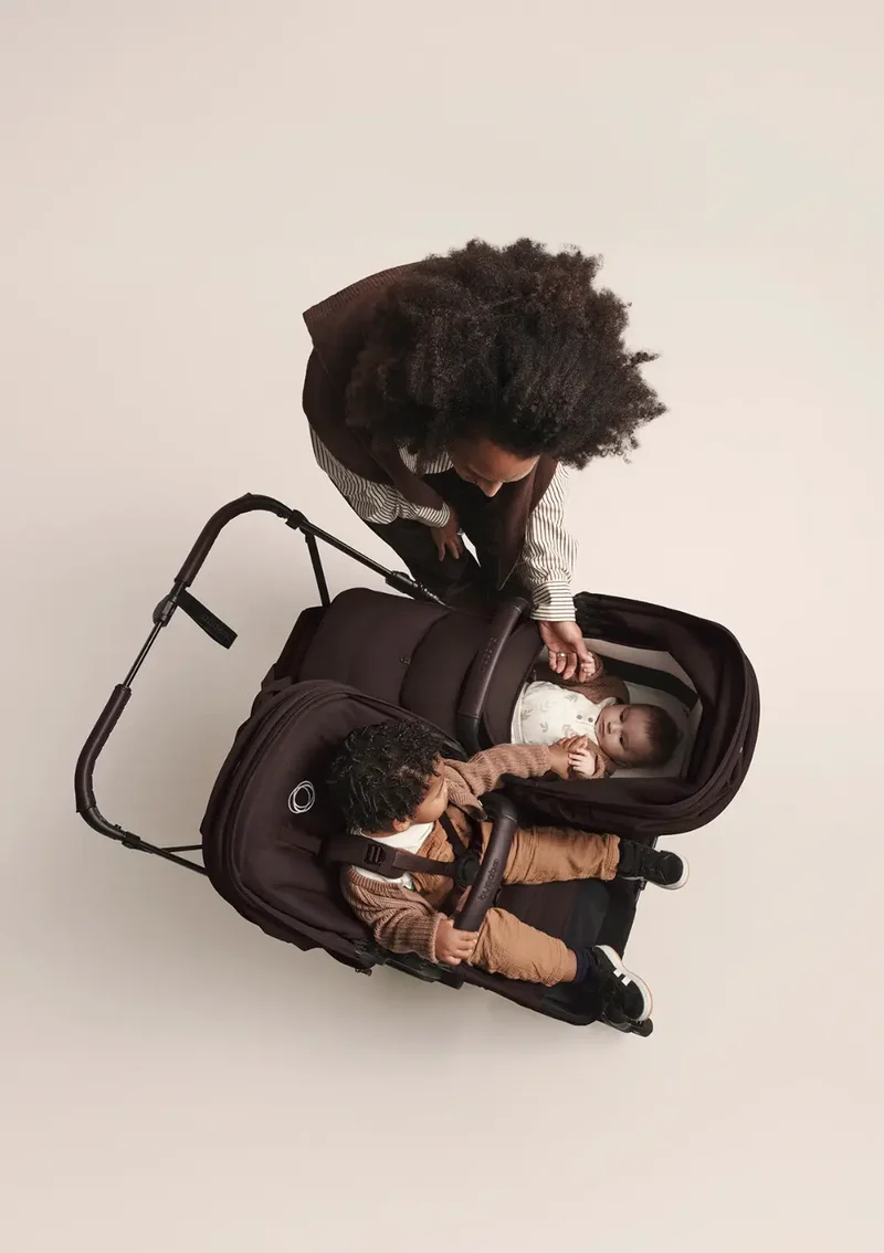 Geschwisterwagen-Set 'Donkey 6 Double' Deep Indigo