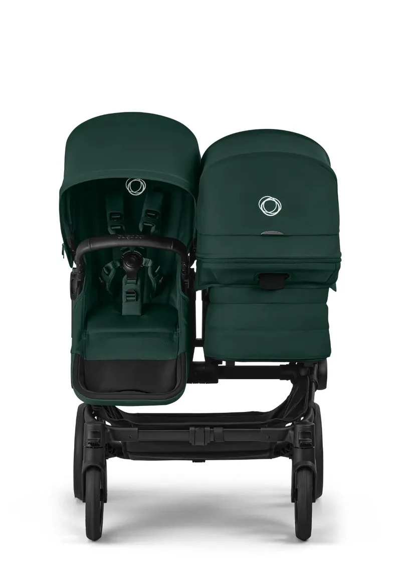Geschwisterwagen-Set 'Donkey 6 Double' Fern Green