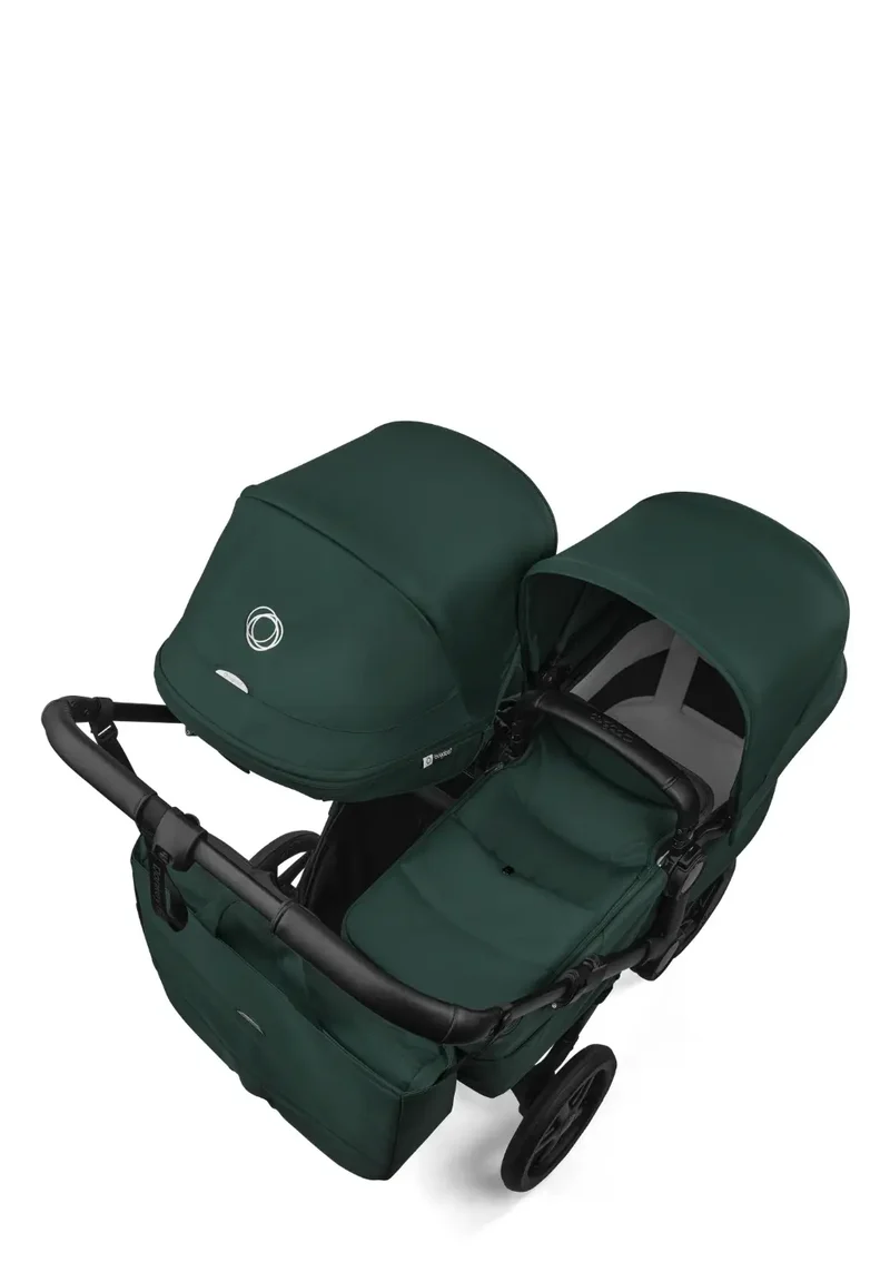 Geschwisterwagen-Set 'Donkey 6 Double' Fern Green