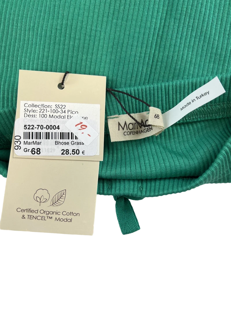 MarMar Copenhagen Grüne Stoffhose 68 | 06m (Auf Draft da Artikel derzeit verschollen.)