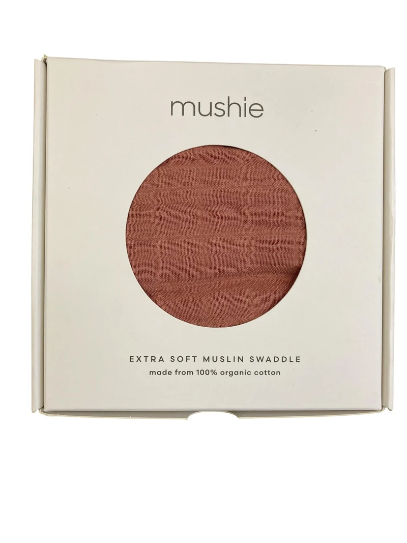 Mushie Extra weiche Musselin - Wickeldecke