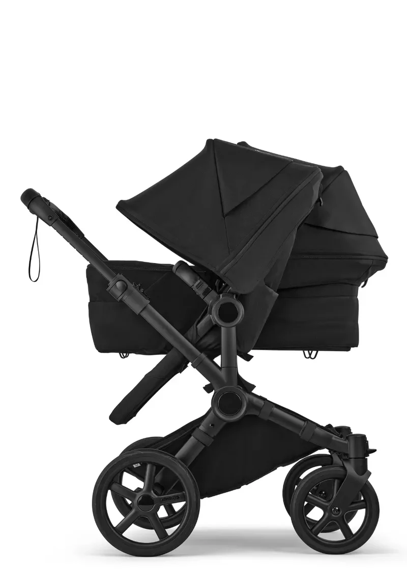 Geschwisterwagen-Set 'Donkey 6 Double' Heritage Black