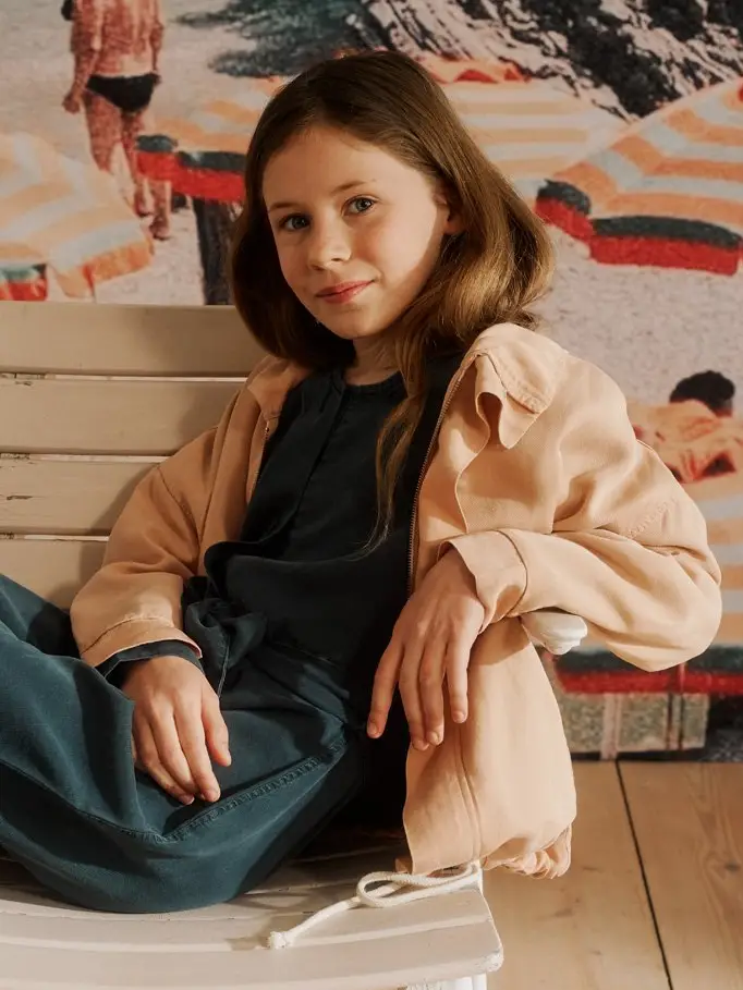 Louisa Jacke aus Tencel für Kinder