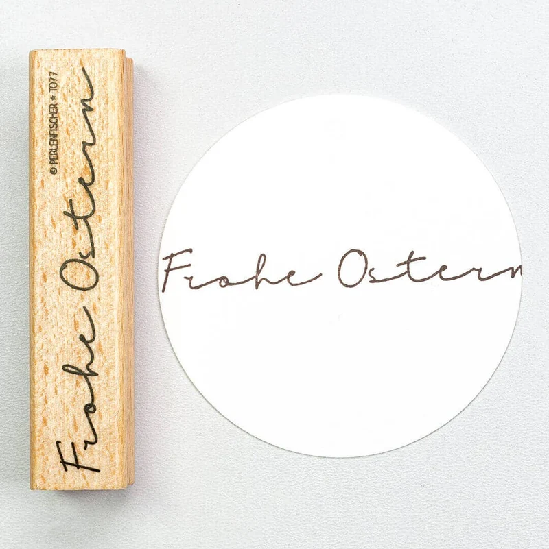 Stempel "Frohe Ostern 3" von Perlenfischer