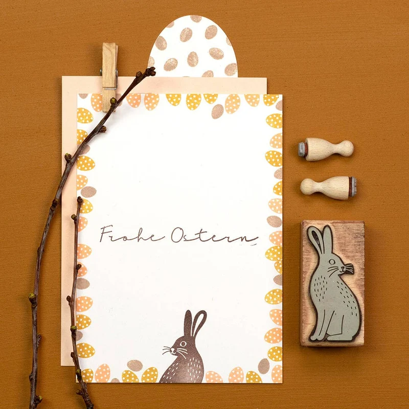 Stempel "Frohe Ostern 3" von Perlenfischer