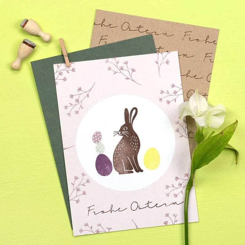 Stempel "Frohe Ostern 3" von Perlenfischer