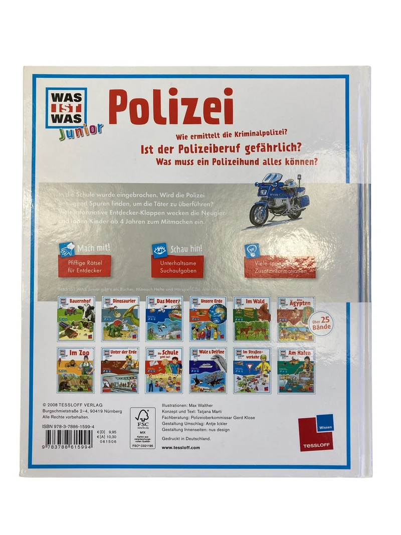 Tessloff Was ist Was - Polizei