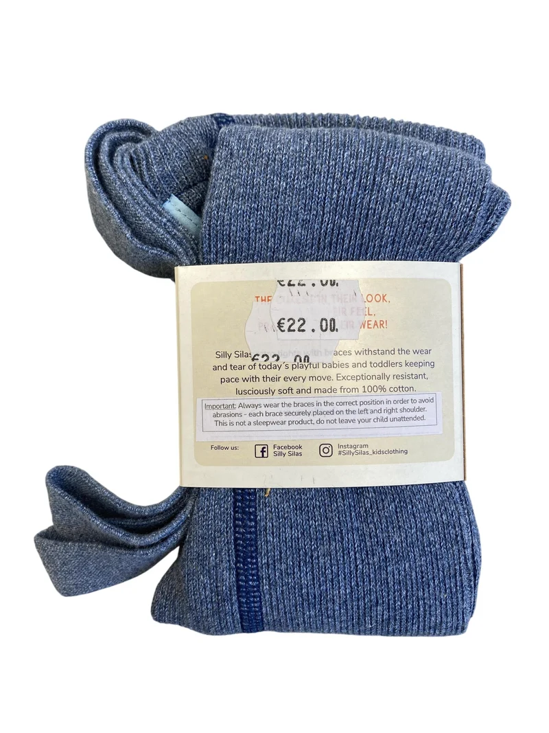 Silly Silas Retro - Rippstrumpfhose ohne Fußteil 98-104 / 3-4 Jahre