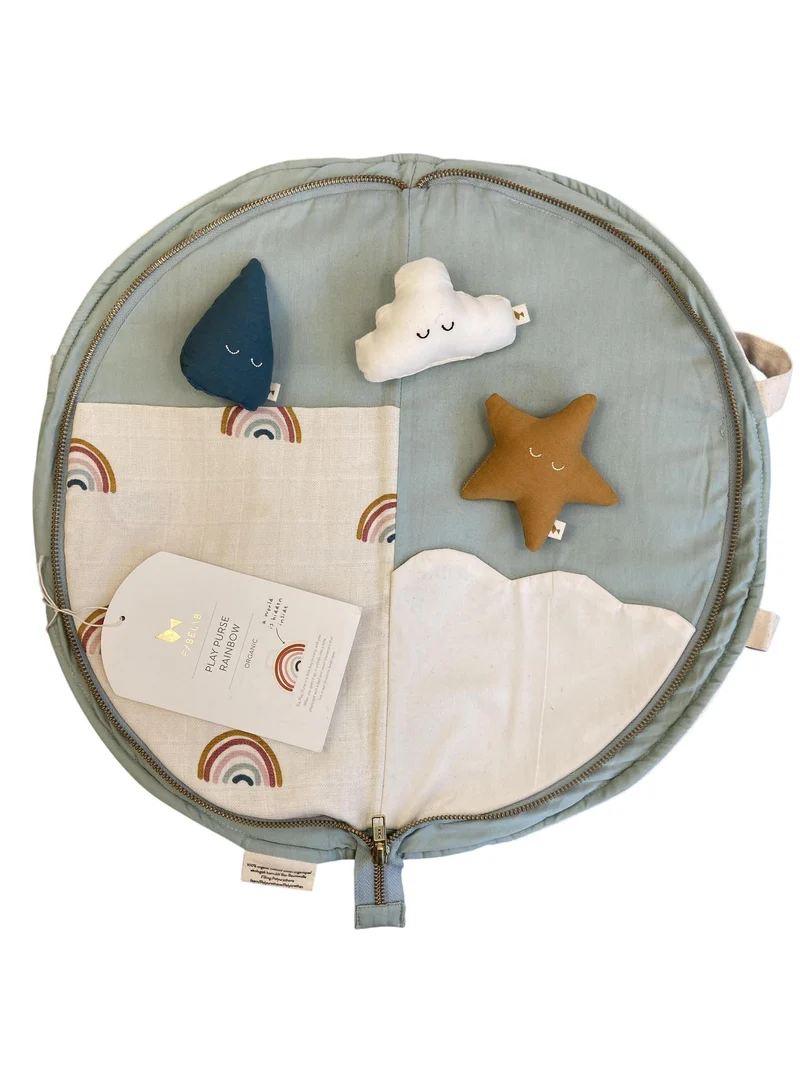 Fabelab Spieldecke Play Purse - Rainbow