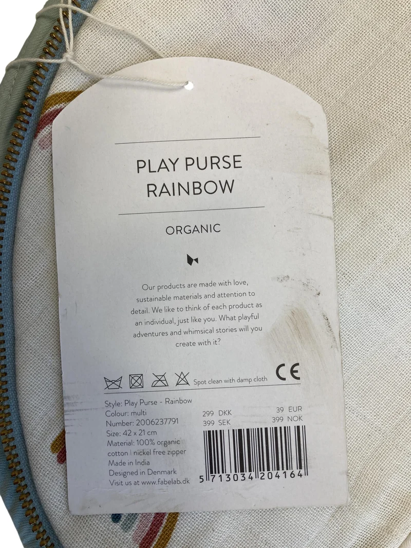 Fabelab Spieldecke Play Purse - Rainbow