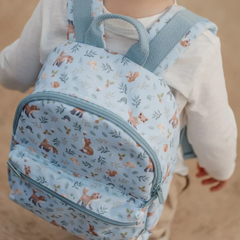 Blauer Rucksack "Forest Friends" von Little Dutch
