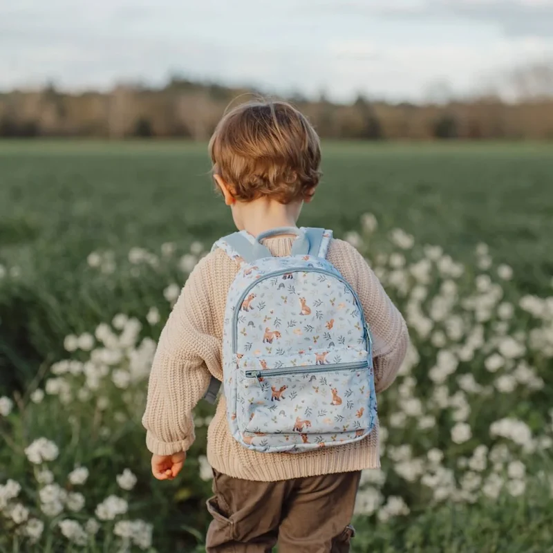 Blauer Rucksack "Forest Friends" von Little Dutch