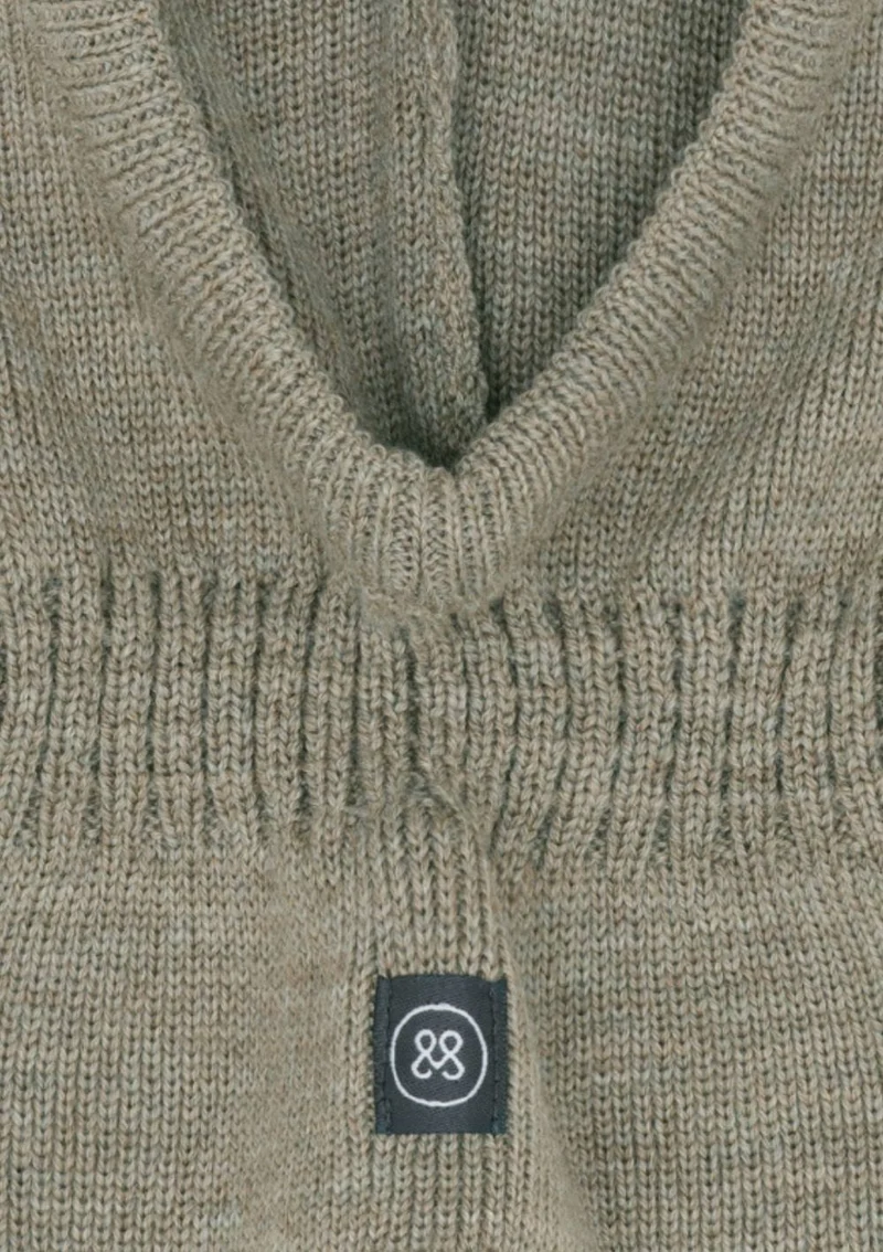 Merino Wollschlupfmütze Essential Beige