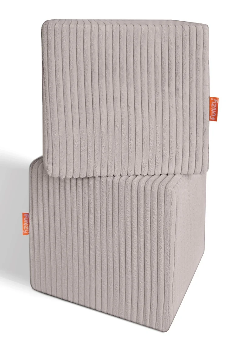 4er-Set Spiel-Elemente 'Cubes' Cord Koala Grau