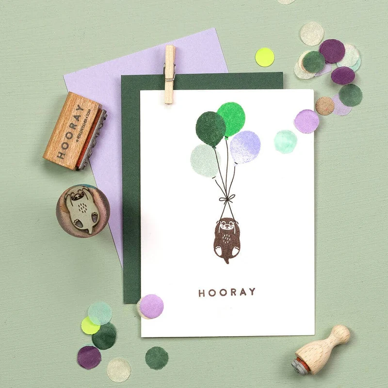 "Otterbaby" Stempel von Perlenfischer