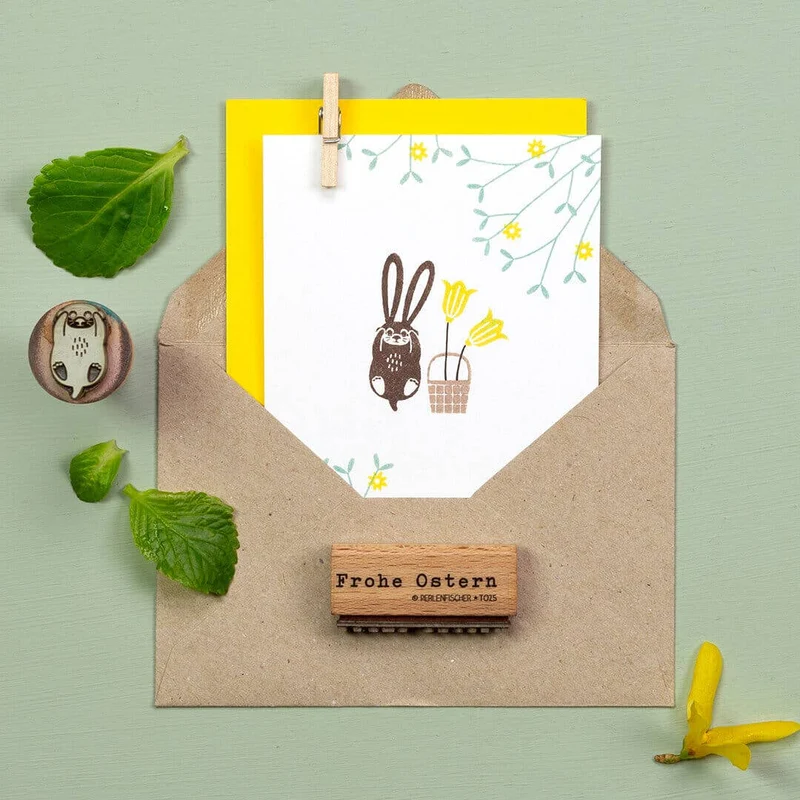 "Otterbaby" Stempel von Perlenfischer