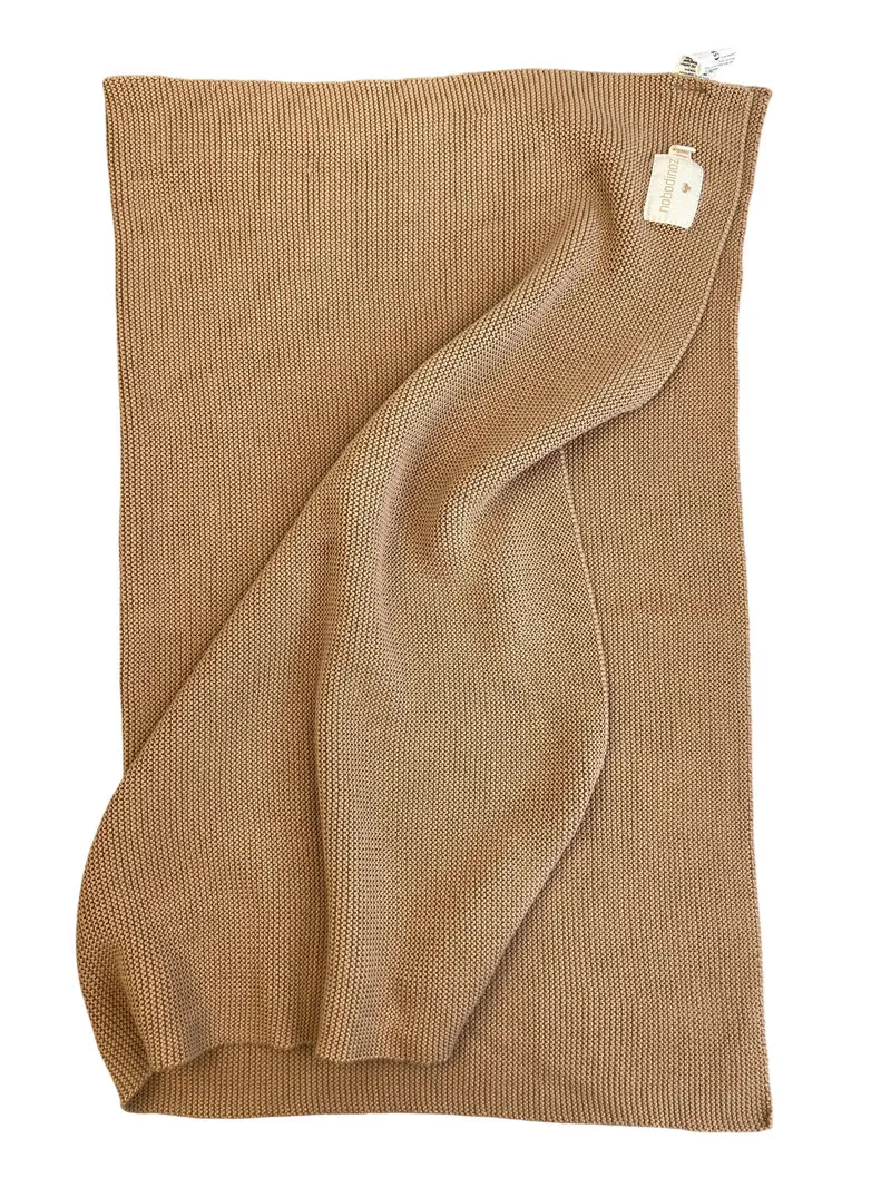 Nobodinoz Babydecke Natural Knitted Baby Blanket