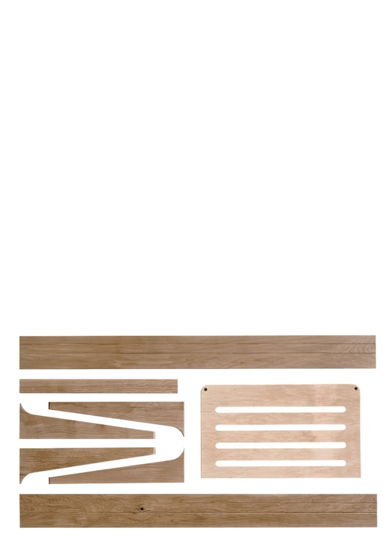 Junior Erweiterungsset für 'Nature Baby Bed 2.0' Eiche