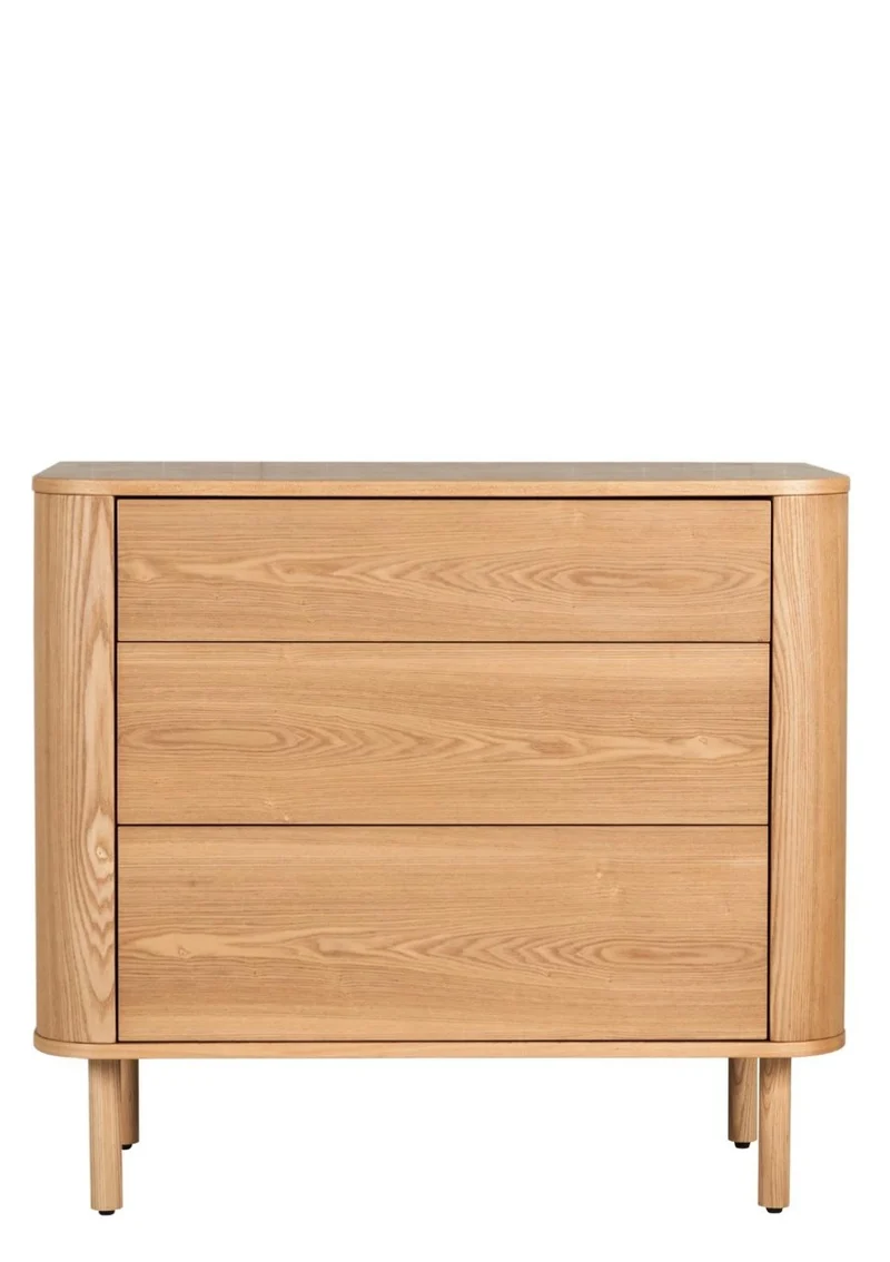 (Wickel-)Kommode 'Yume' mit Schubladen Natural Ash