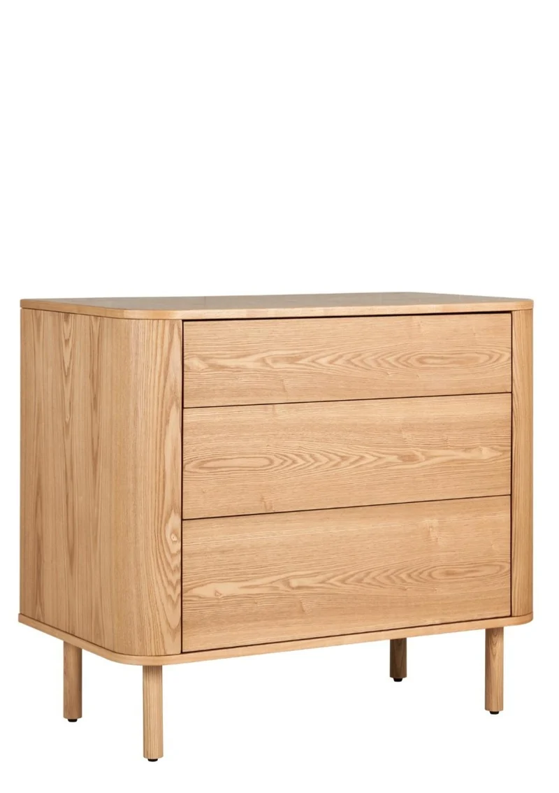 (Wickel-)Kommode 'Yume' mit Schubladen Natural Ash