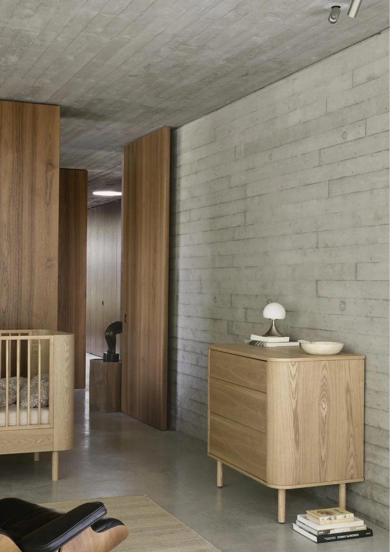 (Wickel-)Kommode 'Yume' mit Schubladen Natural Ash