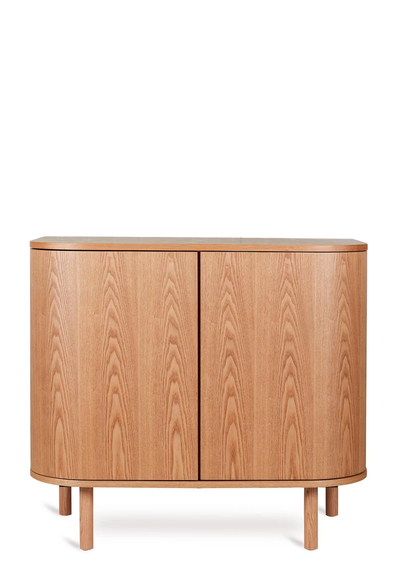 (Wickel-)Kommode 'Yume' mit Türen Natural Ash