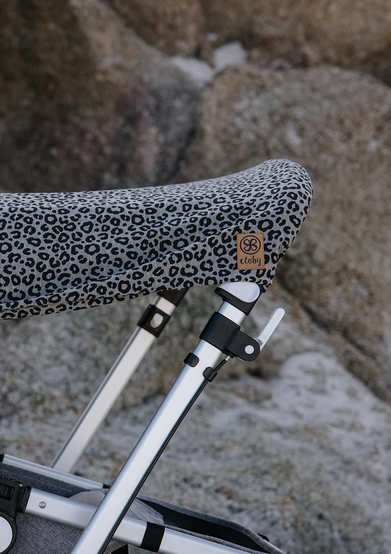 Multifunktionale UV-Decke UPF 50+ Leopard Grey