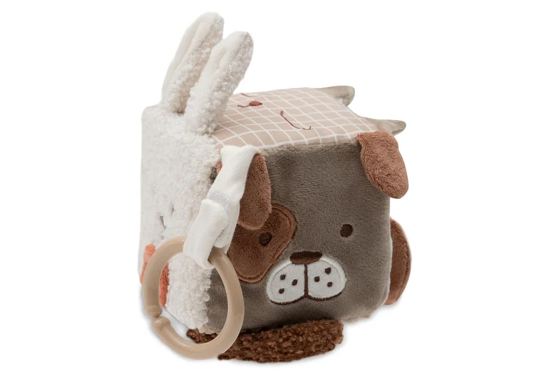 Aktivitätswürfel "Animal Friends" von Jollein - tolle Geschenkidee zur Geburt