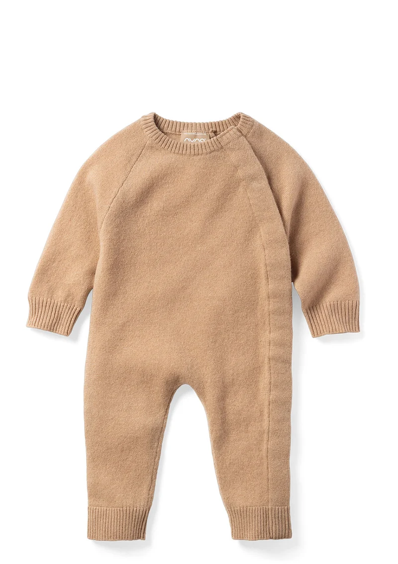 Cashmere Strampler tan