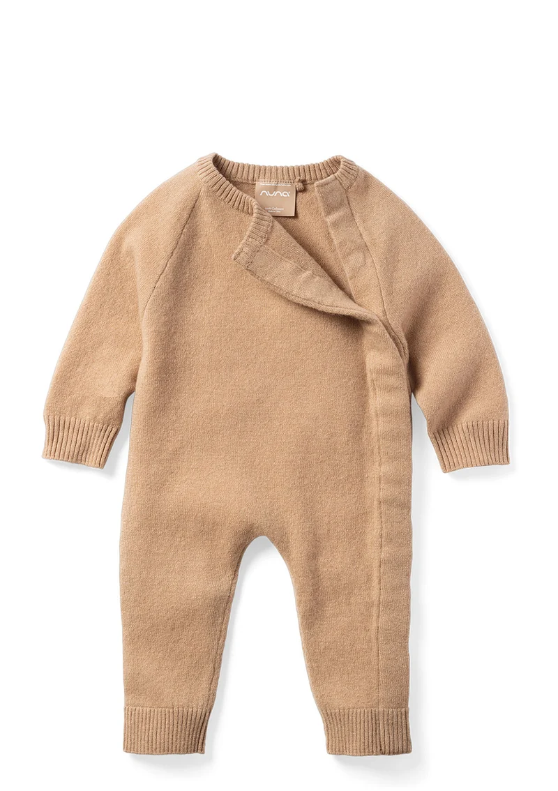 Cashmere Strampler tan