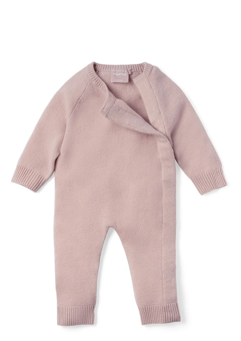 Cashmere Strampler dusty mauve