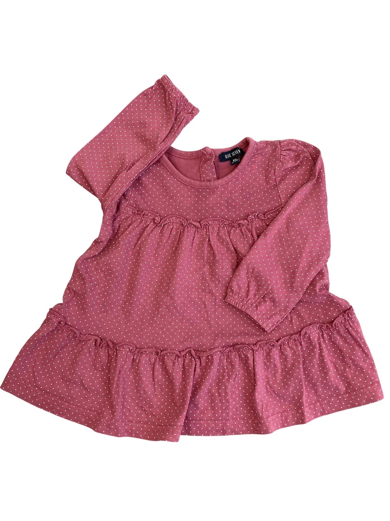 Blue Seven Langarm Kleid 80 | 12m