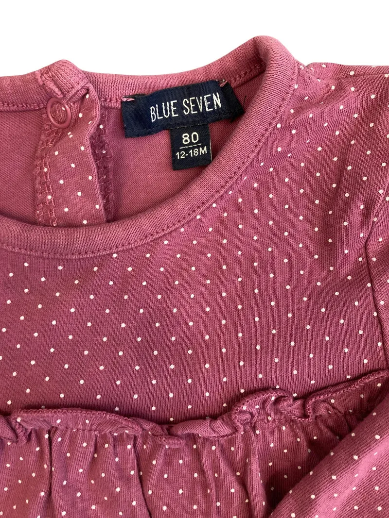 Blue Seven Langarm Kleid 80 | 12m