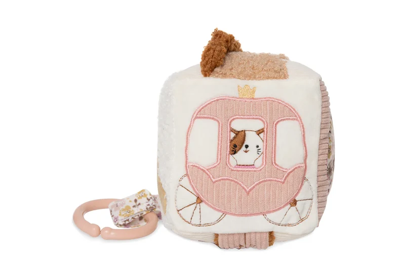 Aktivitätswürfel "Flower Fairies" von Jollein - tolle Geschenkidee zur Geburt