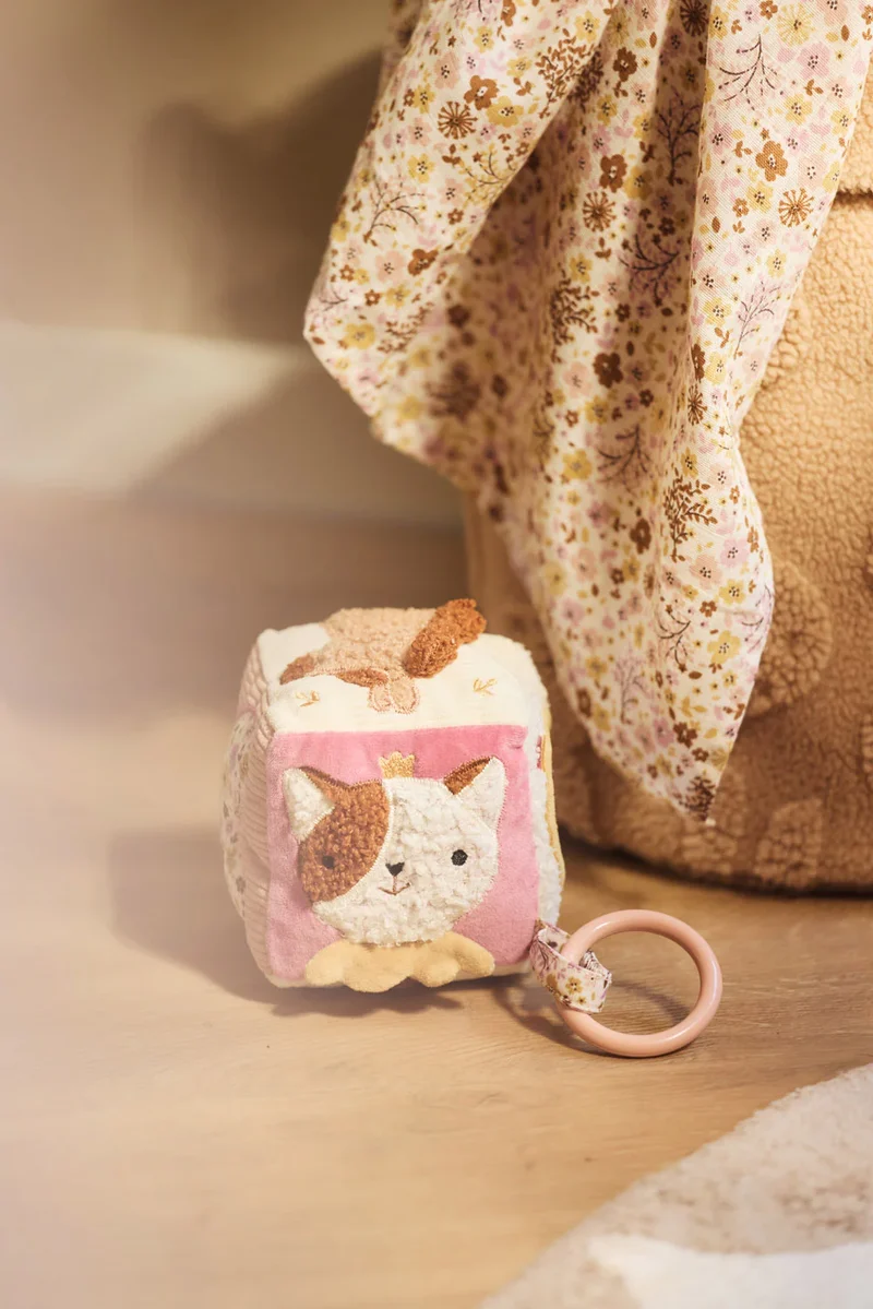 Aktivitätswürfel "Flower Fairies" von Jollein - tolle Geschenkidee zur Geburt