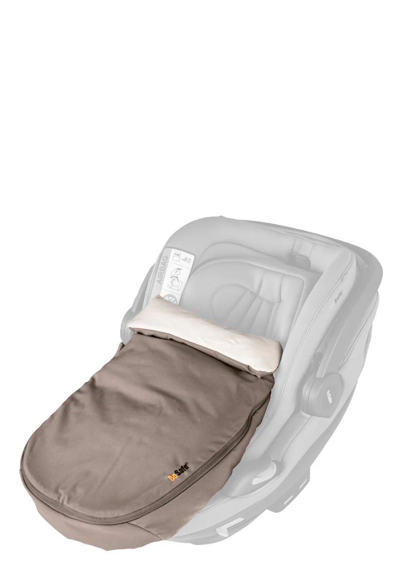 Wind & Weather Cover für Babyschale 'Go Beyond' Dark Sand
