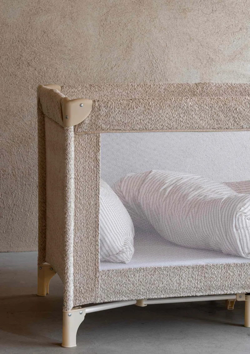 Reisebett Bouclé Sheep 120x 60 cm
