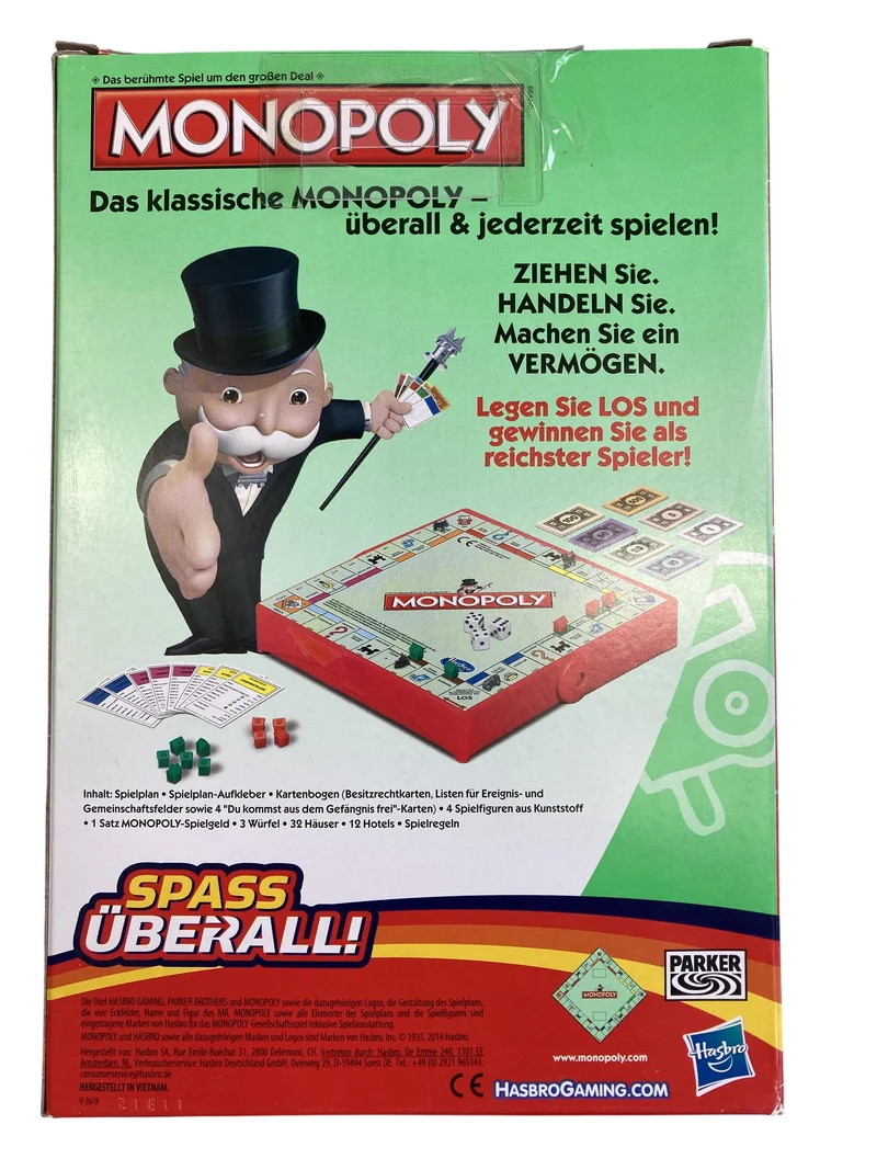 Hasbro Reise Monopoly