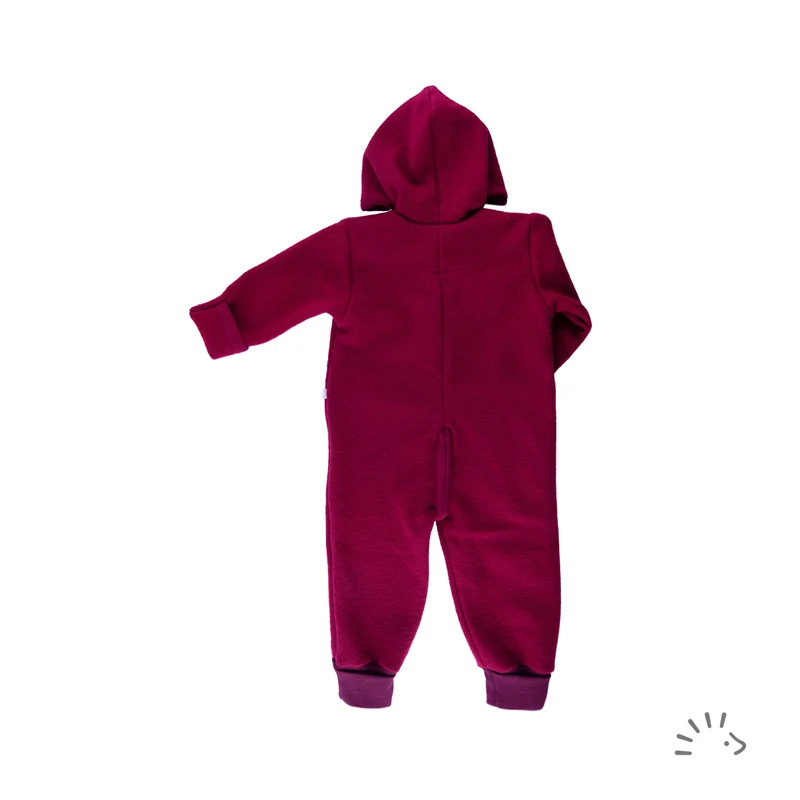 iobio Kinderoverall festes Wollwalk