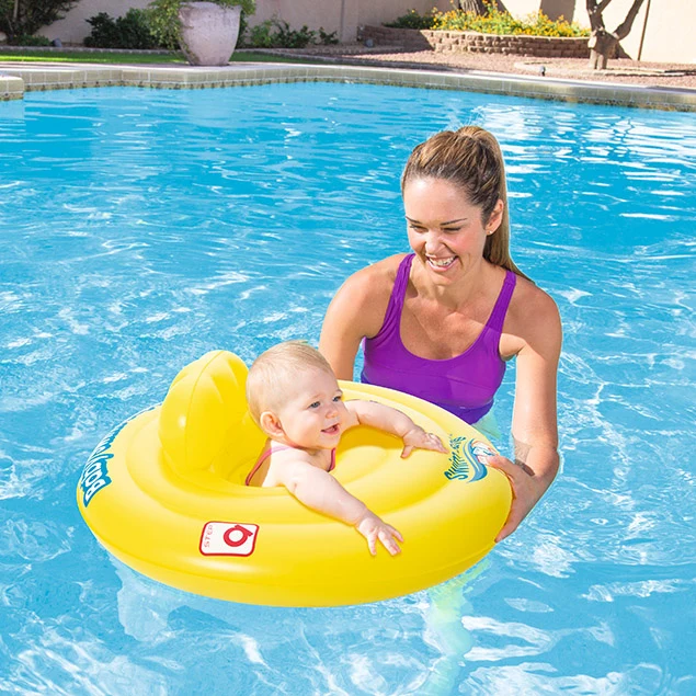 Bestway Swimsafe Schwimmsitz Schwimmreif 3-12m Gelb