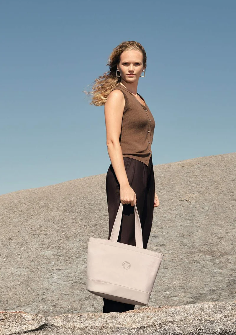 Wickeltasche Mondgrau