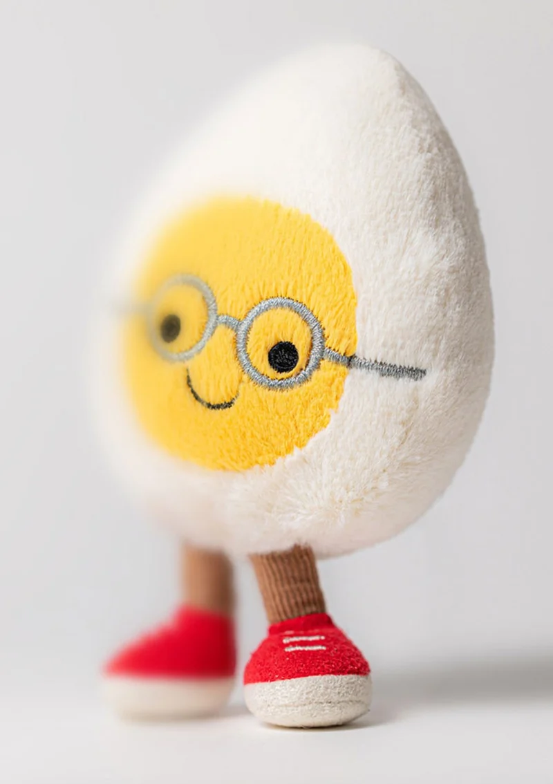 Ei Kuscheltier 'Amuseable Boiled Egg Geek'