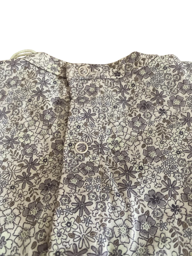 Fixoni Kleid mit Blumen und Unterbody 68 | 06m