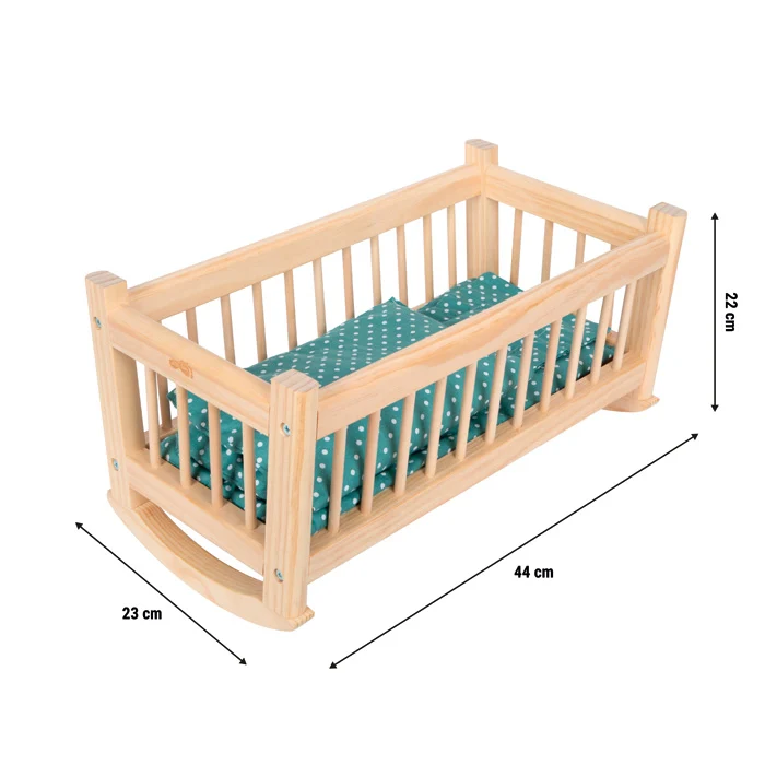 Small Foot Puppenwiege aus Naturholz